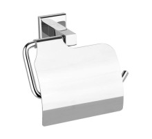 Тримач туалетного паперу настінний з клаптем FALA з цинкового сплаву хромований [4/24]