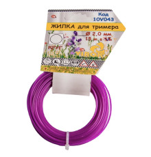 Жилка для тримера "КРУГ" TM VIROK : Ø= 2.0 мм, l= 15 м