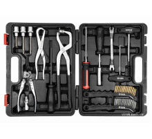 Набір інструменів для обслуговування гальмівної системи авто YATO : 1/2", 3/8", CrV, 15 шт. [4]