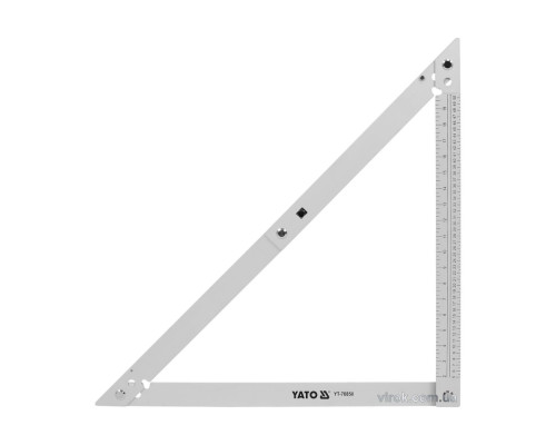 Кутник алюмінієвий, для будівельних робіт, складаний YATO, 600 х 840 х 600 мм [6/24]