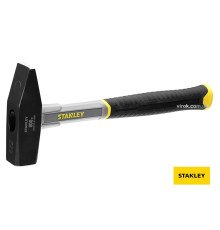 Молоток слюсарний STANLEY "Fiberglass" DIN, зі скловолоконною прогумованою ручкою, m=800 г DW
