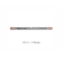 Уровень алюминиевый YАТО: L= 60 см, 3 капсулы [20/60]