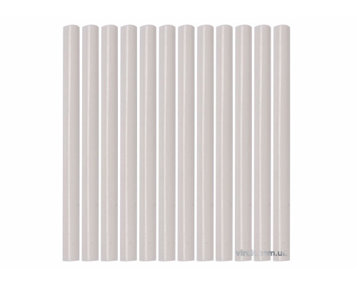 Стержні клейові YATO білі : Ø=7,2 мм, L=100 мм, уп. 12 шт. [50/200]