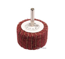 Круг лепестковый шлифовальный YATO: удлиненный Ø= 50 мм К200, шпиндель Ø= 6 мм, H= 30 мм [10/60]