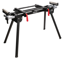 Стіл верстатний YATO: робоч. вис- 750 мм, навант- 200кг, відст між опорами- 100-165 см, 100х58х81 см