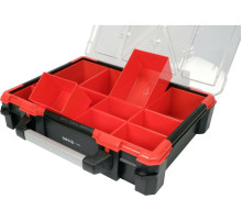 Органайзер пластиковый YATO с 12 ячейками, 490x420x115 мм.