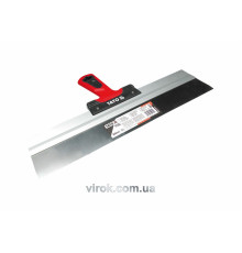 Шпатель фасадний YATO : 500 мм. холоднокатана нержавійка, двокомпонентна ручка [20]