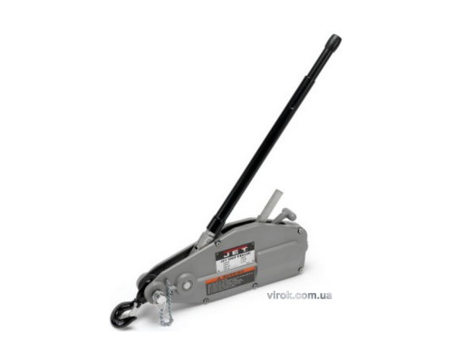 Лебідка важільна JET з тяговим зусиллям- 4,8 т,; вантажопідйом.- 3 т, габар. розм.- 660х 325х 115 мм