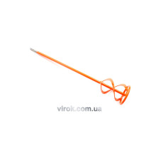 Міксер для розчину і клею VIROK SDS+. Ø= 120 x 600 мм з кріпленням [10]