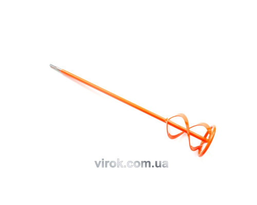 Міксер для розчину і клею VIROK SDS+. Ø= 120 x 600 мм з кріпленням [10]