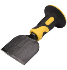 Зубило муляра VOREL 215х 25х 100 мм захистною ручкою [6/36]