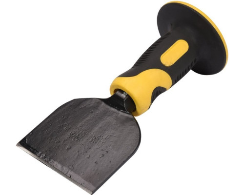 Зубило муляра VOREL 215х 25х 100 мм захистною ручкою [6/36]