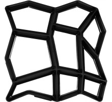 Форми для виготовлення бруківки VOREL : 430 х 425 x 40 мм, з поліпропілену [10/80]