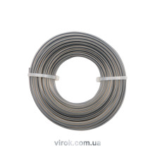 Жилка для тримера трикутник FLO : Ø= 3,0 мм; l= 12 м [10/120]