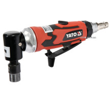 Шліфмашина пневматична, кутова YATO зі шпинделем Ø= 6 мм, Ø= 1/4", 6.3 Bar, 113 л/хв [30]