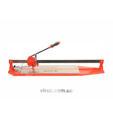 Плиткоріз ручний YATO : одна направляюча, L= 90 cм [1/10]