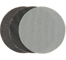 Диск шліфувальний на липучці YATO : Ø= 225 мм. G80,  з абразивної сітки для штукатурки, 3 шт [100]