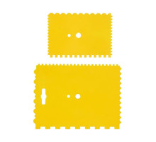 Терки пластикові зубчаті VOREL, 180х130 мм і 130х90 мм, компл. 2 шт. [10]