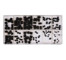 Винты под шестигранный шлиц 3-10 мм YATO; наб. 160 шт. [5/20]