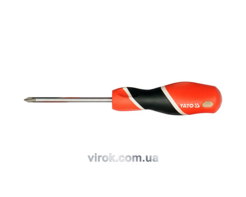 Викрутка хрестова YATO : "Philips" PH2 х 150 мм [12/36/144]
