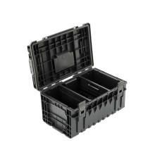 Ящик для інструментів модульний 32V S1 YATO 2 перегородки, 584x385x295 мм, пластиковий [1]