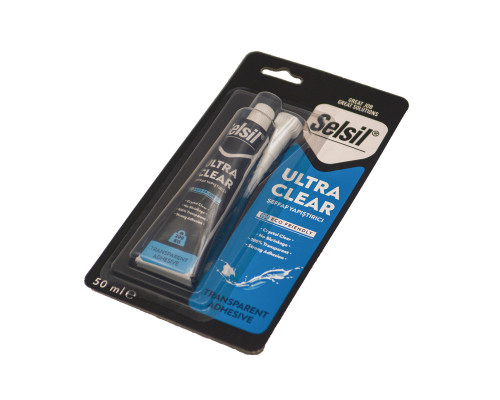 Герметик для душових SELSIL полімерний. прозорий, тюбик V= 50 мл. [12]