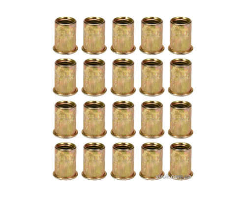 Нітогайка сталева YATO; М 10, l= 21 мм, 20 шт. [25/100]