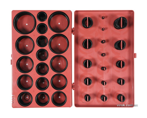 Набір гумових прокладок YATO : Ø=3- 50 мм, 419 шт [5/20/420]