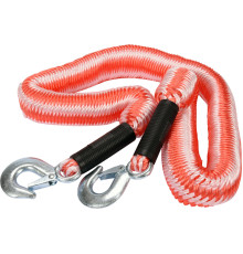 Трос буксирний, еластичний VOREL для навантаження- 3,5 т з гаками [20/240]