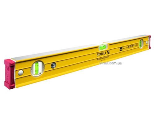 Рівень STABILA Type 96-2М : L= 60 см, 3 капсули, магніт. 0,5мм/м., посилений профіль + аморт ковп.