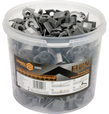 Кліпси для викладання керамічної плитки VOREL : 1.5 mm. h= 7-15 мм. 400 шт. [1]