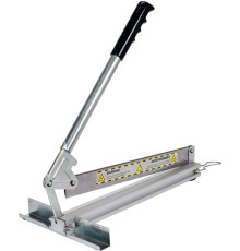 Різак до підлогових ламінатів і обліцов. плит з ПВХ, пластмас YATO з розмірами 300х 36 мм [12]