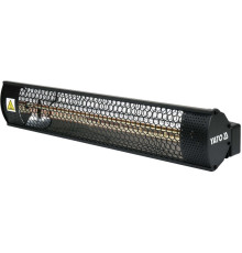 Обігрівач інфрачервоний кварцовий YATO, ел.-мереж- 230 В, 2000 Вт, діапазон- 12-18м² [6]