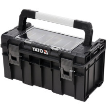 Ящик для інструментів YATO, з органайзером з 5 комірками, 450х260х240 мм, пластиковий корпус [1]