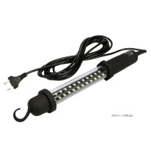 Світильник переносний з гачком, світлодіодн, електромер. 230В  VOREL; P= 4,5Вт, яскрав. P= 400lm[10]