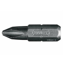 Насадка викруткова STANLEY : "Philips" PH2 x 25 мм, HEX 1/4. 100 (Шт/Уп.)