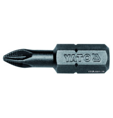 Насадка викруткова YATO : "Pozidriv" PZ1 x 25 мм. HEX 1/4". 50 (Уп/Шт.)(DW)