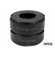 Насадка для прес-кліщів YT-21735 YATO : TH16 мм [50]