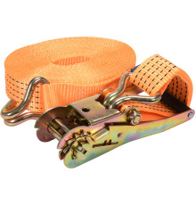 Пас для крепления багажа с трещаткой VOREL : сила натяжения – 2500/5000 daN, 10 м х 50 мм [6]