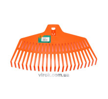 Граблі FLO тип "віяло" пластмасові -23 зубця, L-430 мм [10]