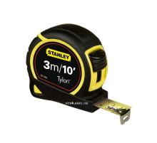 Рулетка STANLEY "Tylon" : 3 м х 12,7 мм (Мет/Дюйм) ергон. корпус пластик+еластом., Tylon покриття