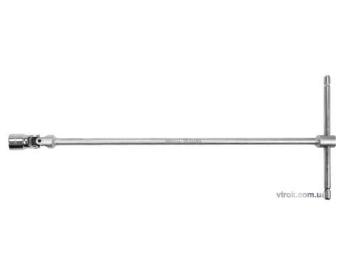 Ключ Т-образный YATO с торцевой головкой М15 мм на кардане; 180 х 450 мм [10/40]