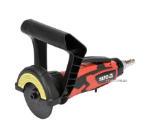 Пневматический резак, ручной YATO для диска Ø= 75/9.5 мм, Ø= 1/4", 8 Bar, 170 л/мин [20]