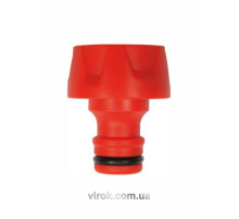 Адаптер садовий зовнішній YATO: 3/4" / ABS [12/120]