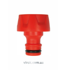 Адаптер садовий зовнішній YATO: 3/4" / ABS [12/120]