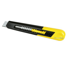 Ніж STANLEY з висувним лезом з відломними сегментами : M= 18 мм, L=160 мм.