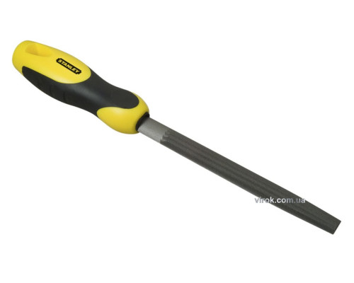 Напильник слюсарний STANLEY : L= 150 мм. півкруглий з драчовою насічкою