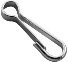 Карабин пружинный гальванический №65(DW)