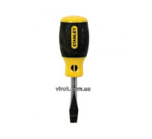 Отвертка плоская STANLEY "Cushion Grip": шлиц SL6,5 x 45 мм DW