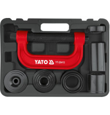 Прес різьбовий для штифтів і втулок YATO з направляючою Ø= 22 мм l= 130 мм, компл. 9 елем. [1]